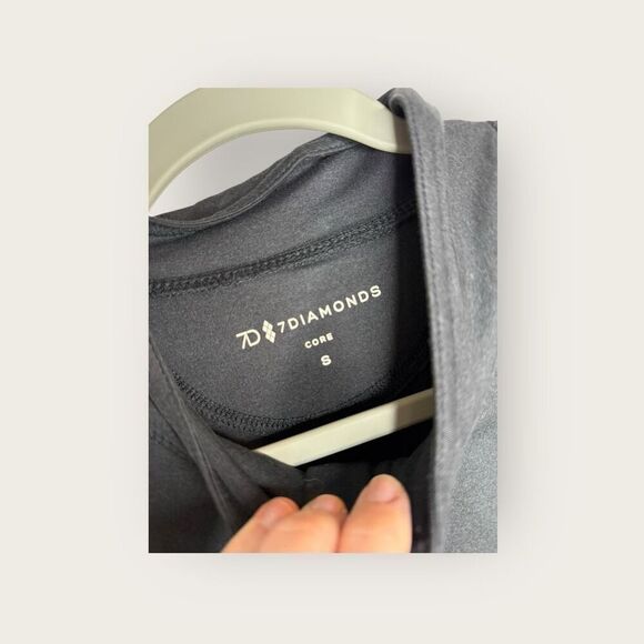 7Diamonds Men’s Core 1/4 Zip Pullover Black Size Small - Picture 6 of 7